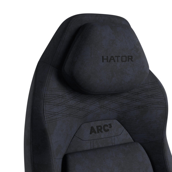 Кресло для геймеров Hator Arc 3 S Velour Black (HTC3440S)
