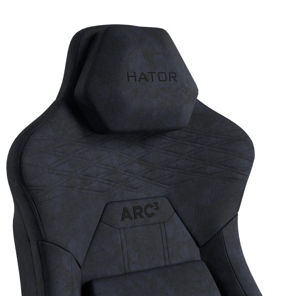 Кресло для геймеров Hator Arc 3 XL Velour Black (HTC3440XL)