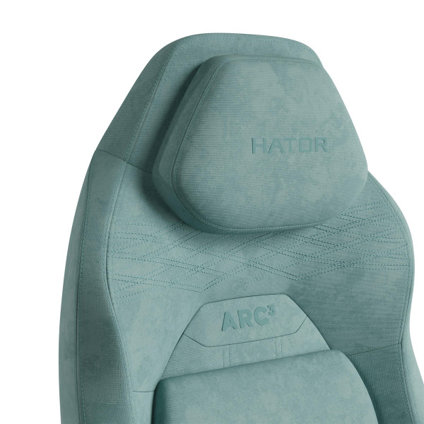 Кресло для геймеров Hator Arc 3 L Velour Turquoise (HTC3443L)