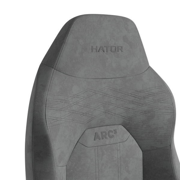 Кресло для геймеров Hator Arc 3 L Velour Grey (HTC3446L)