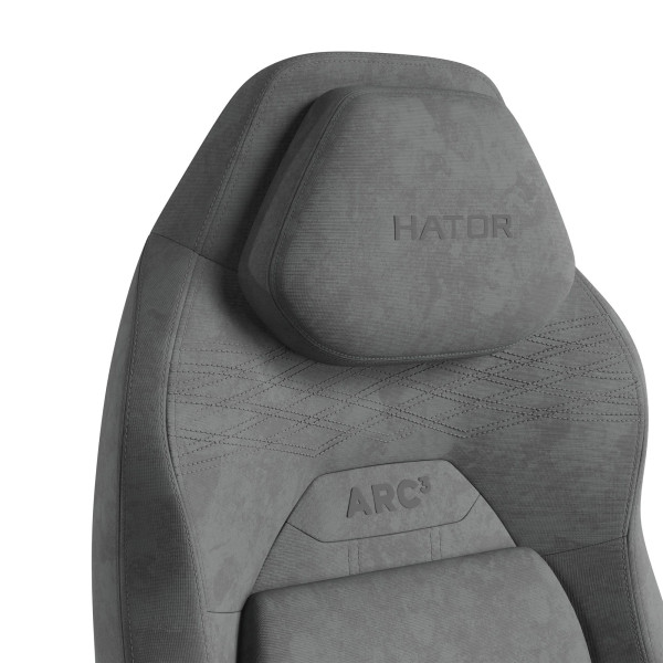 Кресло для геймеров Hator Arc 3 S Velour Grey (HTC3446S)