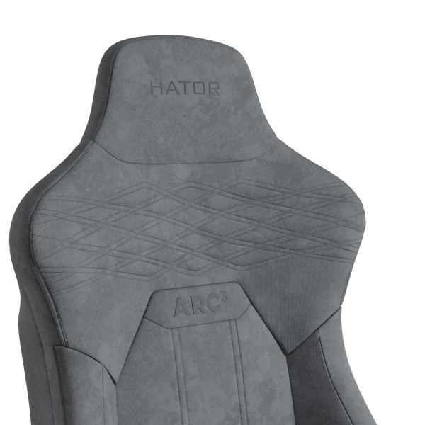 Кресло для геймеров Hator Arc 3 XL Velour Grey (HTC3446XL)