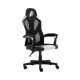 Кресло для геймеров 1stPlayer P01 Black White