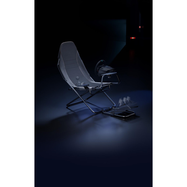 Кресло-кокпит с креплением для руля, педалей и коробки передач GamePro RS400B Black