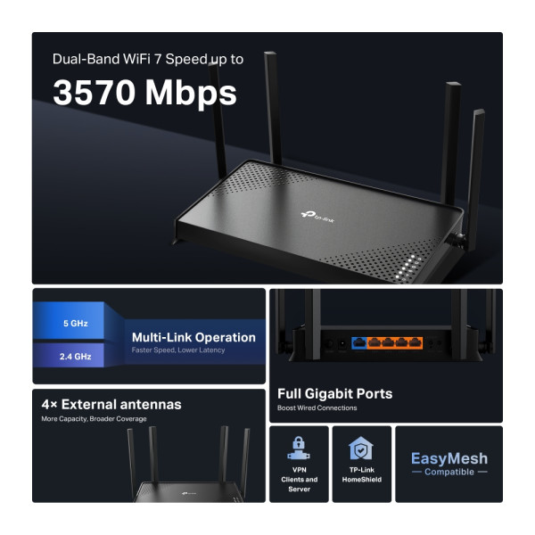 Беспроводной маршрутизатор TP-Link Archer BE220