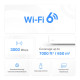 WiFi Mesh-система Mercusys Halo H80X 3-pack