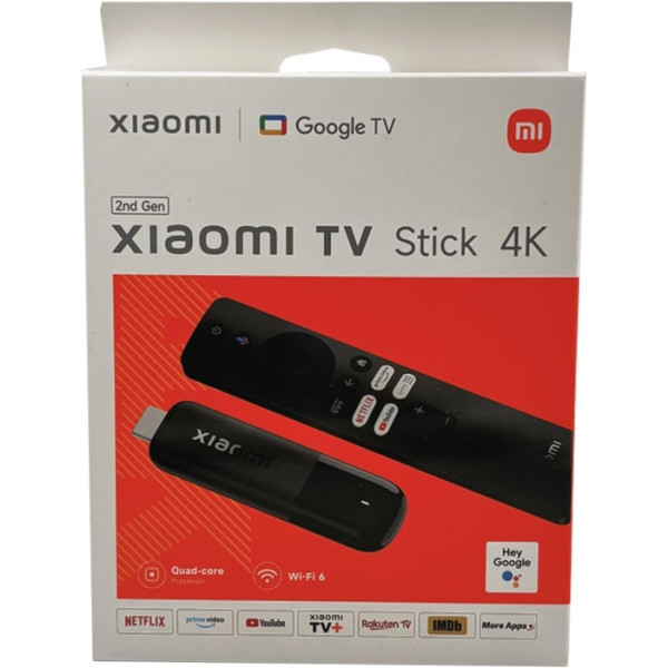 Smart-приставка Xiaomi TV Stick 4K 2nd Gen (PFJ4197EU)