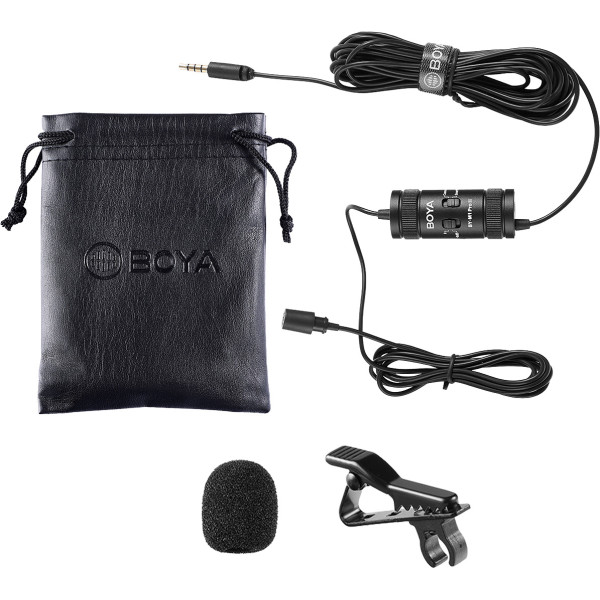 Микрофон BOYA BY-M1 Pro II Black