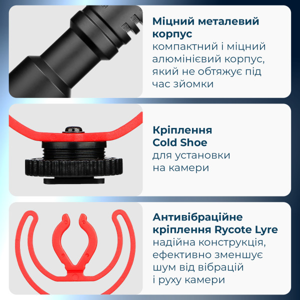 Мікрофон BOYA BY-MM1+