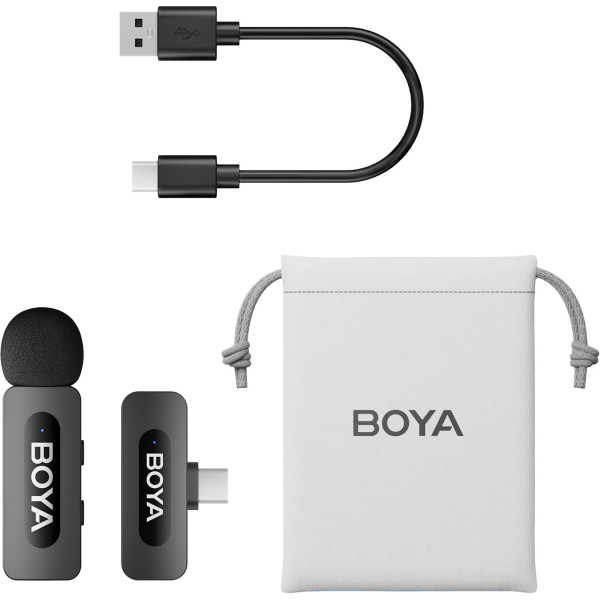 Мікрофон BOYA BY-V10 Type-C Black