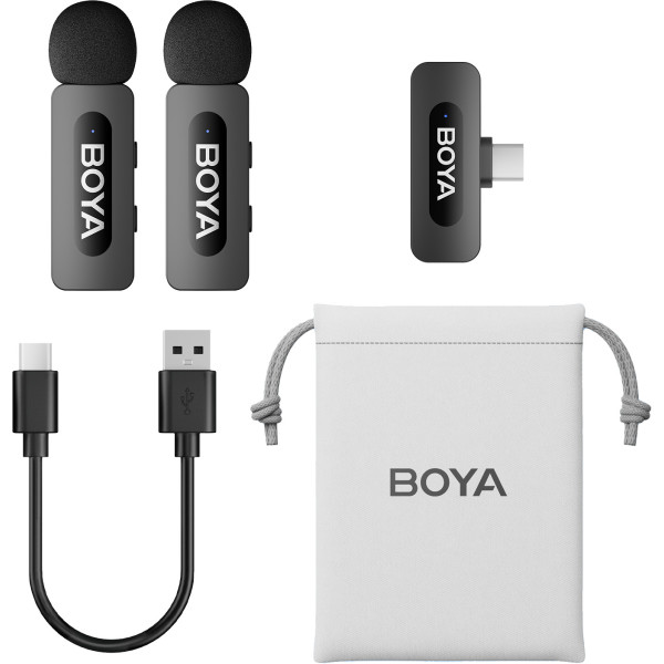 Мікрофон BOYA BY-V20 Type-C Black