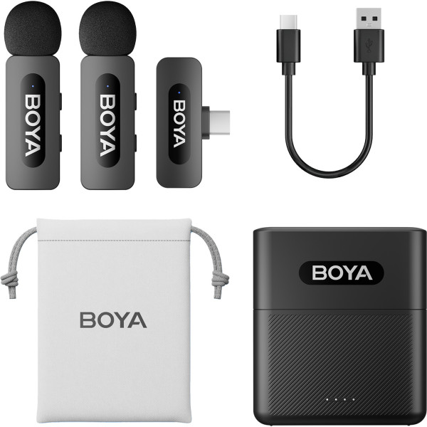 Мікрофон BOYA BY-V35 TRS for camera Black