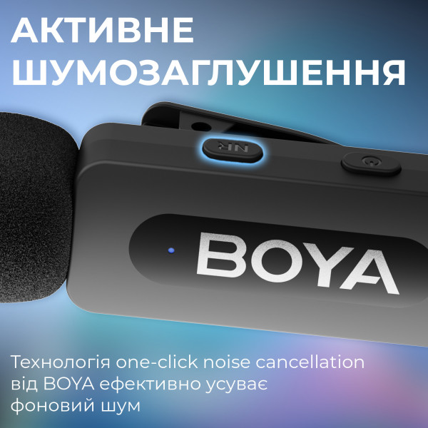 Мікрофон BOYA BY-V35 TRS for camera Black