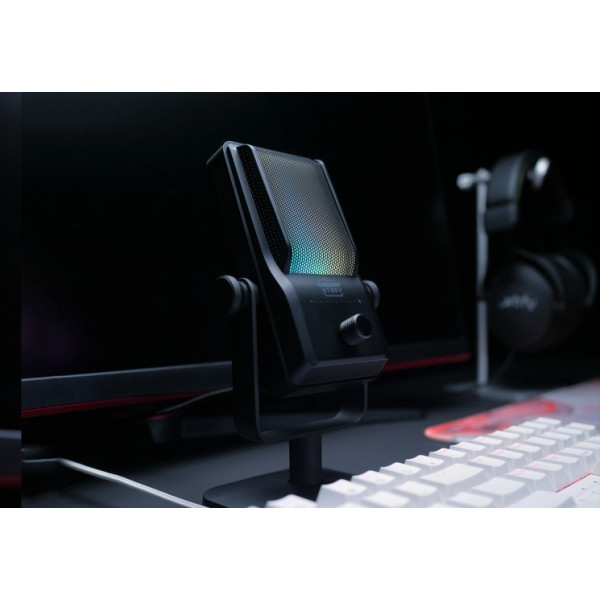 Мікрофон Cherry Xtrfy Ngale-R Cardioid RGB Black (CX-NGALE-R-RGB-BLACK)