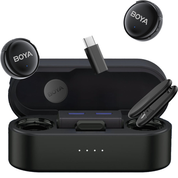 Мікрофон BOYA LINK 3-02 Type-C/TRS Black