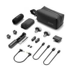 Микрофон BOYA Magic-02 Type-C/Lightning Black