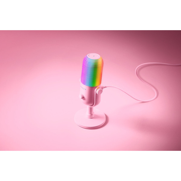 Мікрофон Razer Seiren V3 Chroma Quartz (RZ19-05060300-R3M1)