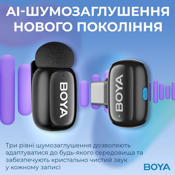 Микрофон BOYA mini-23 Type-C Black
