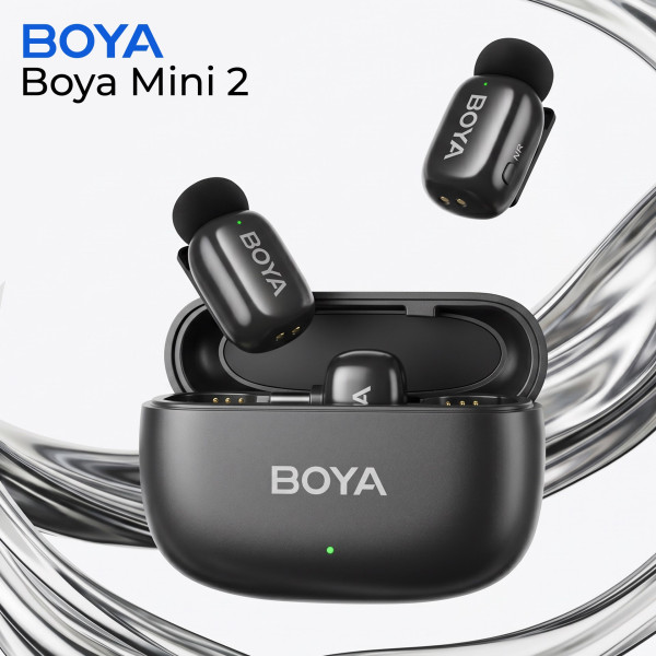 Мікрофон BOYA mini 2-02 Type-C Black