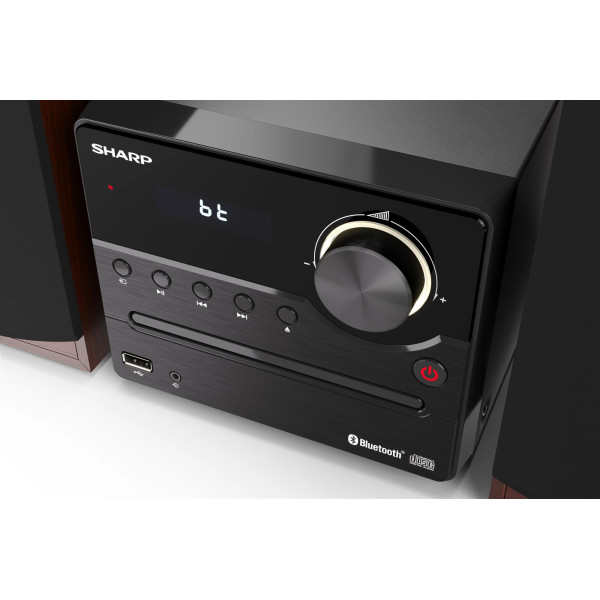 Мікросистема Sharp Micro Sound System Brown (XL-B512(BR))