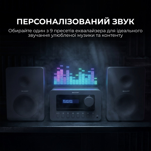 Микросистема Sharp Micro Sound System Grey (XL-B514(GY))
