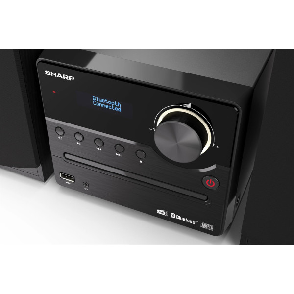 Мікросистема Sharp Micro Sound System Black (XL-B517D(BK))