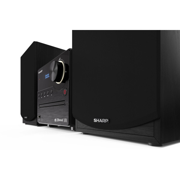 Мікросистема Sharp Micro Sound System Black (XL-B517D(BK))