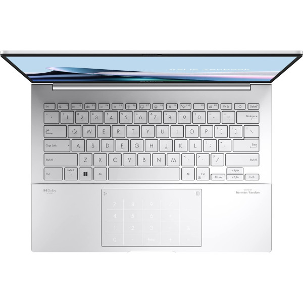 Ноутбук Asus Zenbook 14 OLED UX3405CA-ST1256 (90NB14W2-M01V30) Foggy Silver