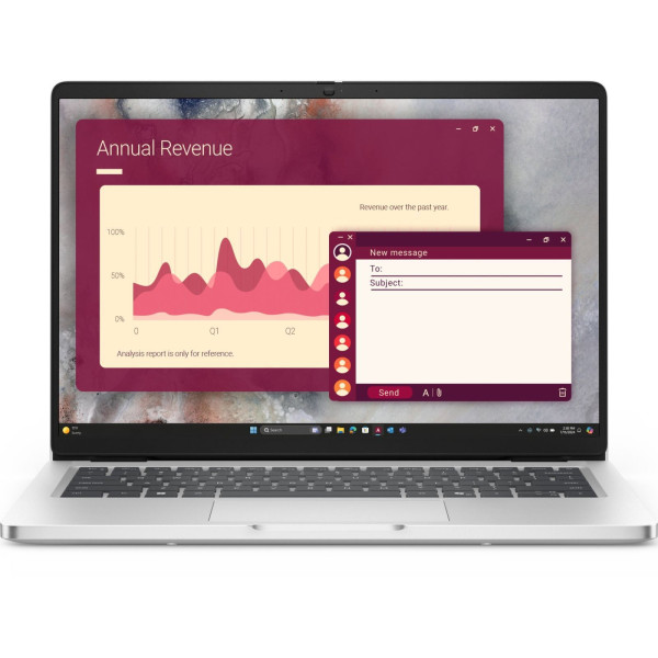 Ноутбук Dell Pro 14 (BTO108PC14250UA_UBU) Silver