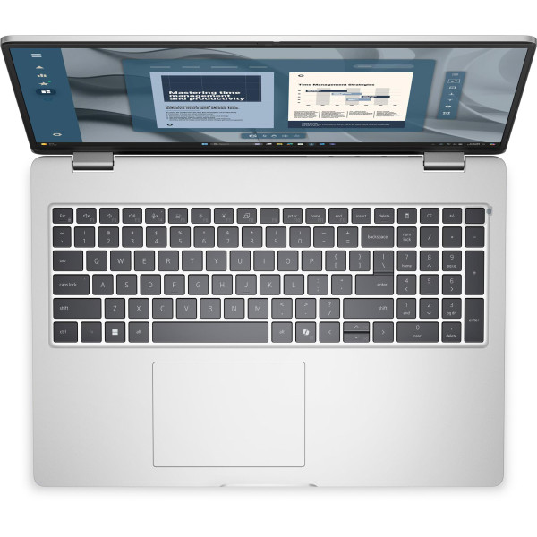 Ноутбук Dell Pro 16 (BTO108_PC16250_UA_UBU) Silver