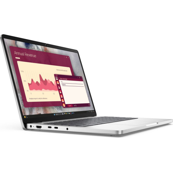 Ноутбук Dell Pro 14 (BTO109_PC14250_UA_UBU) Silver