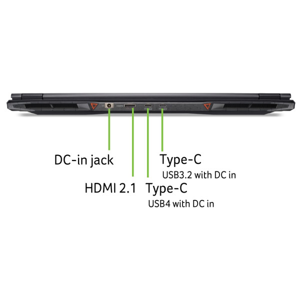 Ноутбук Acer Nitro 18 AI AN18-61-R127 (NH.QYBEU.003) Black