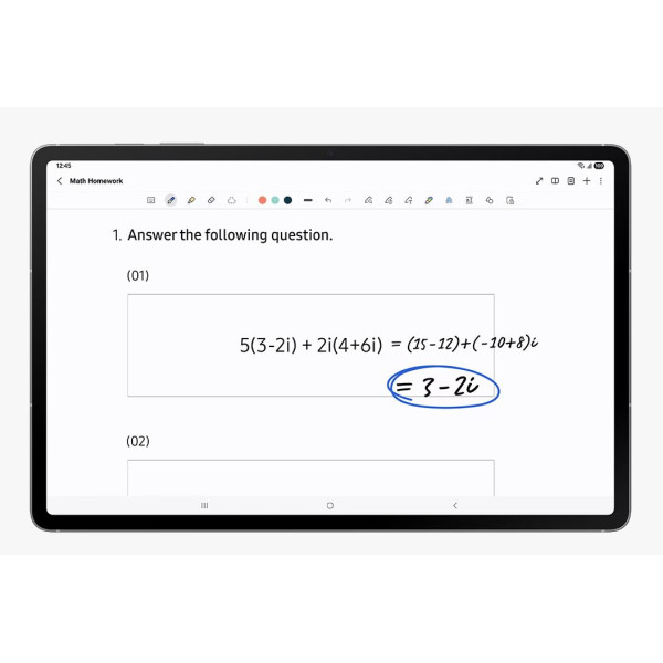 Планшет Samsung Galaxy Tab S10 FE 5G SM-X526 8/128GB Gray (SM-X526BZAREUC)
