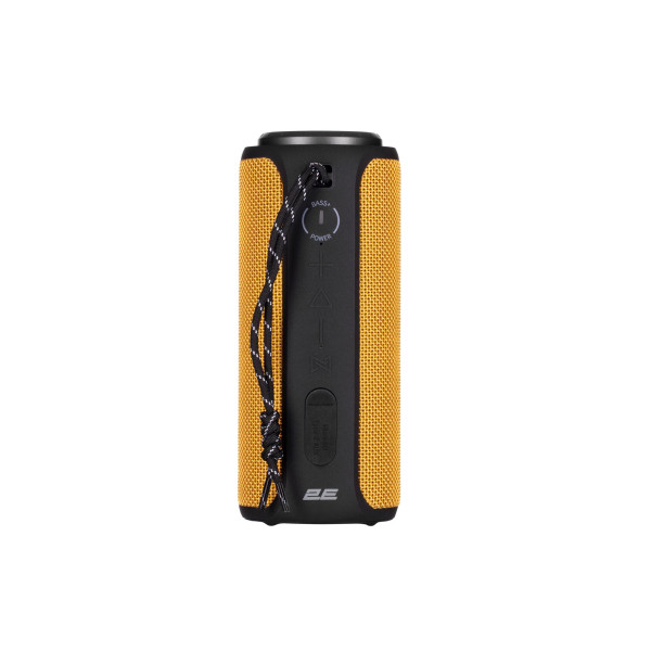 Акустична система 2E SoundXTube TWS MP3 Wireless Waterproof Yellow (2E-BSSXTWYW)