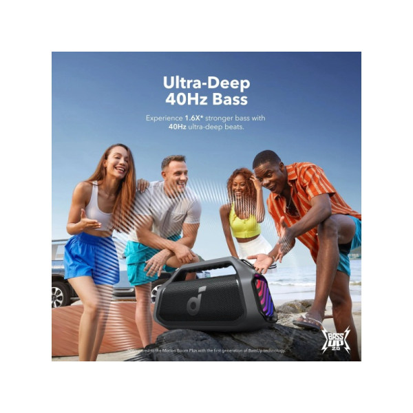 Акустическая система Anker SoundCore Boom 2 Plus Black (A3134011)
