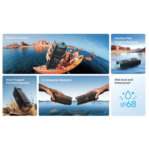Акустическая система Anker SoundCore Boom 3i Black (D5100010)