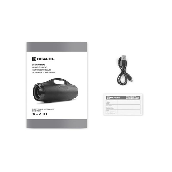 Акустическая система REAL-EL X-731 Black