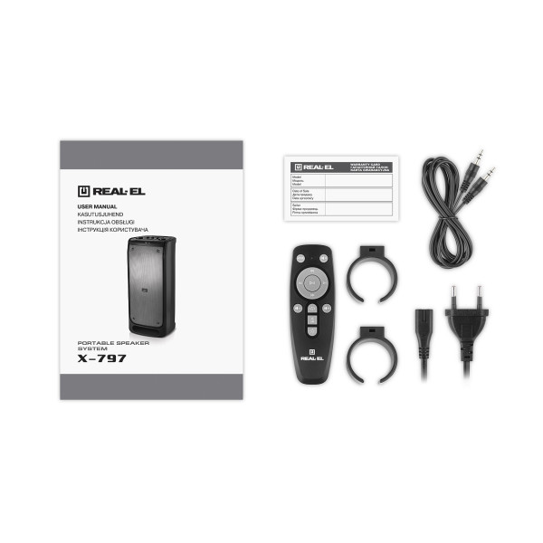 Акустическая система REAL-EL X-797 Black