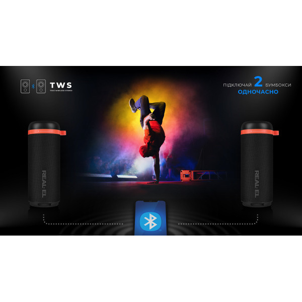 Акустическая система REAL-EL X-711 Black