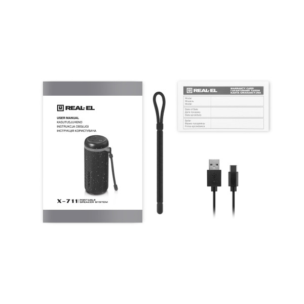 Акустическая система REAL-EL X-711 Black