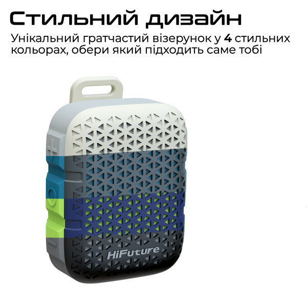 Акустическая система HiFuture Pocket-S 5W Grey/Blue