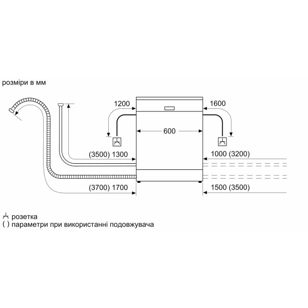 Посудомийна машина Bosch SMS4IKC62T