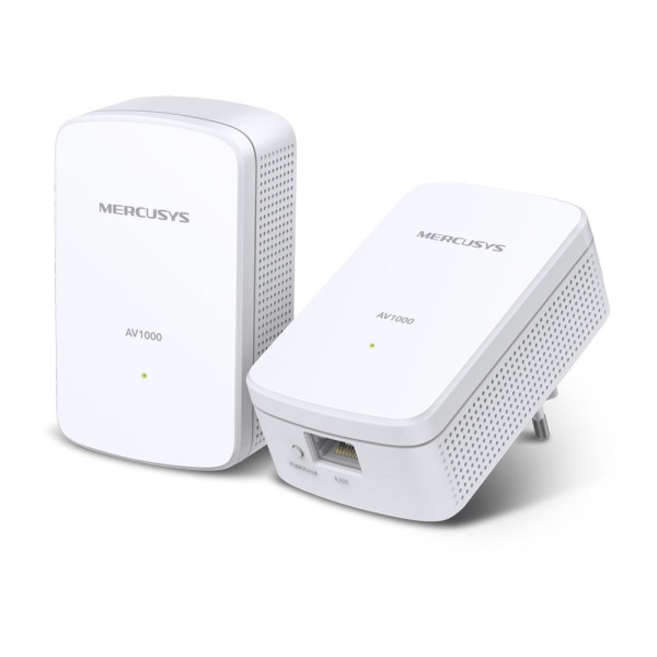 Комплект адаптерів Powerline Mercusys MP500 Kit (AV1000, 1xGE, 2 шт)