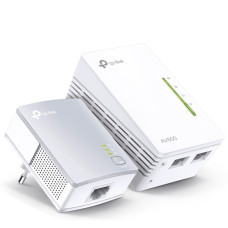 Комплект адаптеров  для создания сети Ethernet на основе электросети TL-WPA4220KIT  (500Mbps, Wi-Fi)