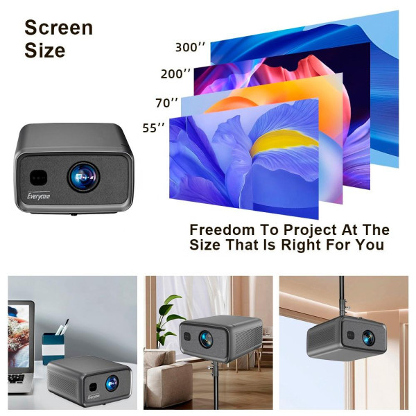 Проектор Everycom Cubelite Ultra