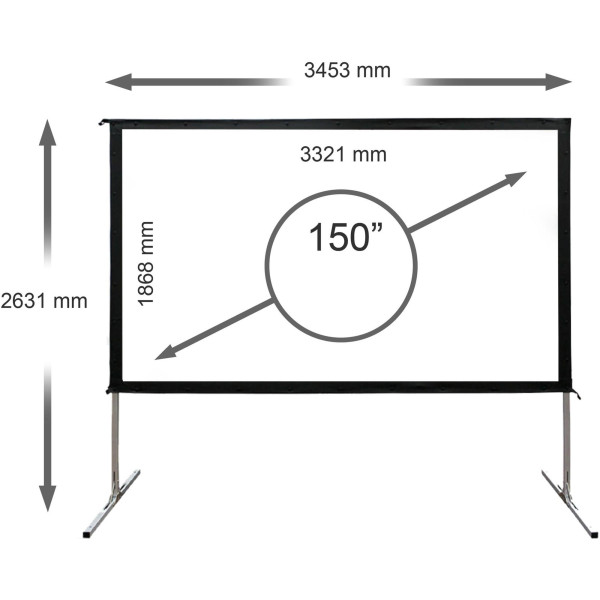 Проекционный экран Elite Screens 150