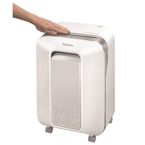 Знищувач документів Fellowes LX201 White (f.U5050101)