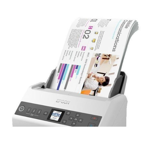Сканер А4 Epson Workforce DS-730N (B11B259401)