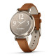 Смарт-часы Garmin Lily 2 Cream Gold with Tan Leather Band (010-02839-60)