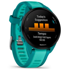 Смарт-годинник Garmin Forerunner 165 Music Turquoise/Aqua (010-02863-32)